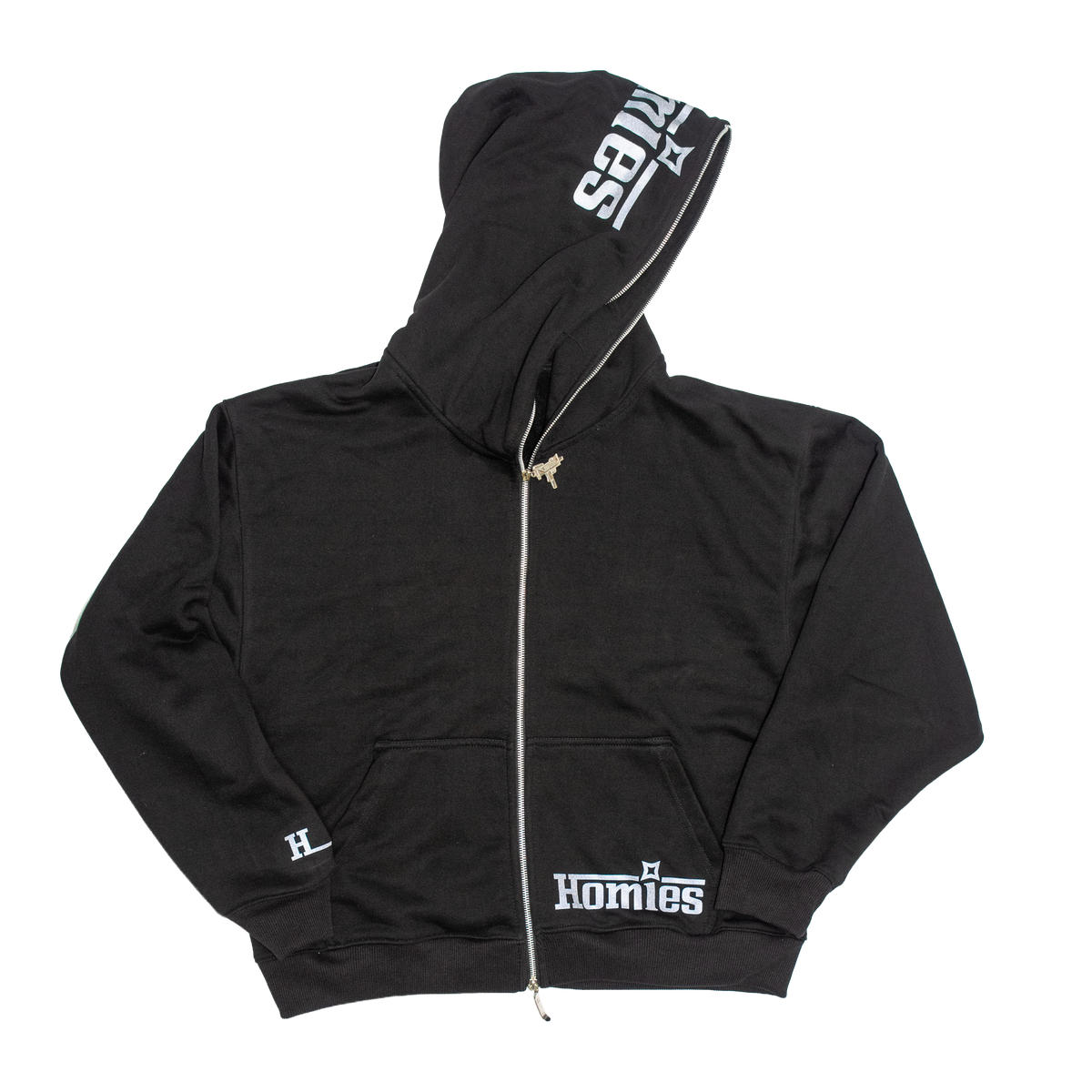 Homies Blackout Fullzip Hoodie