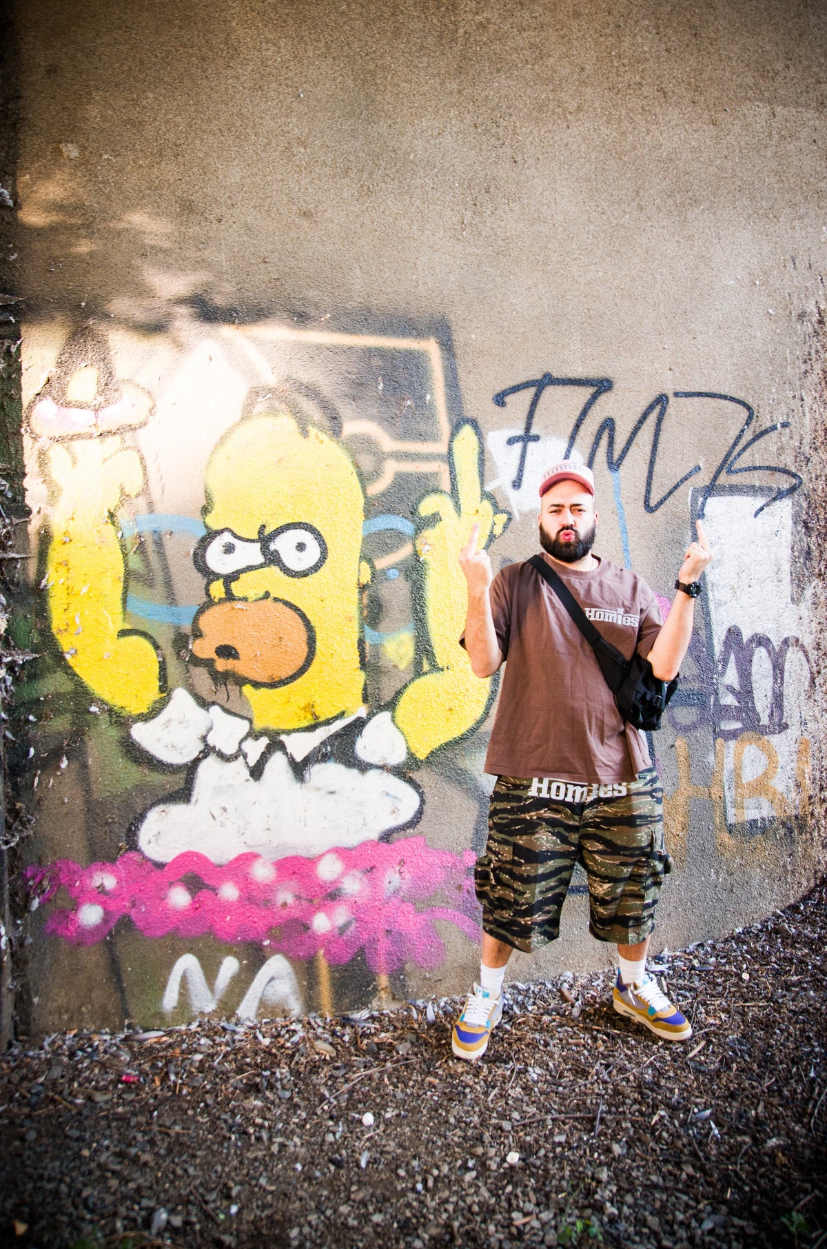 Homies Tee Brown