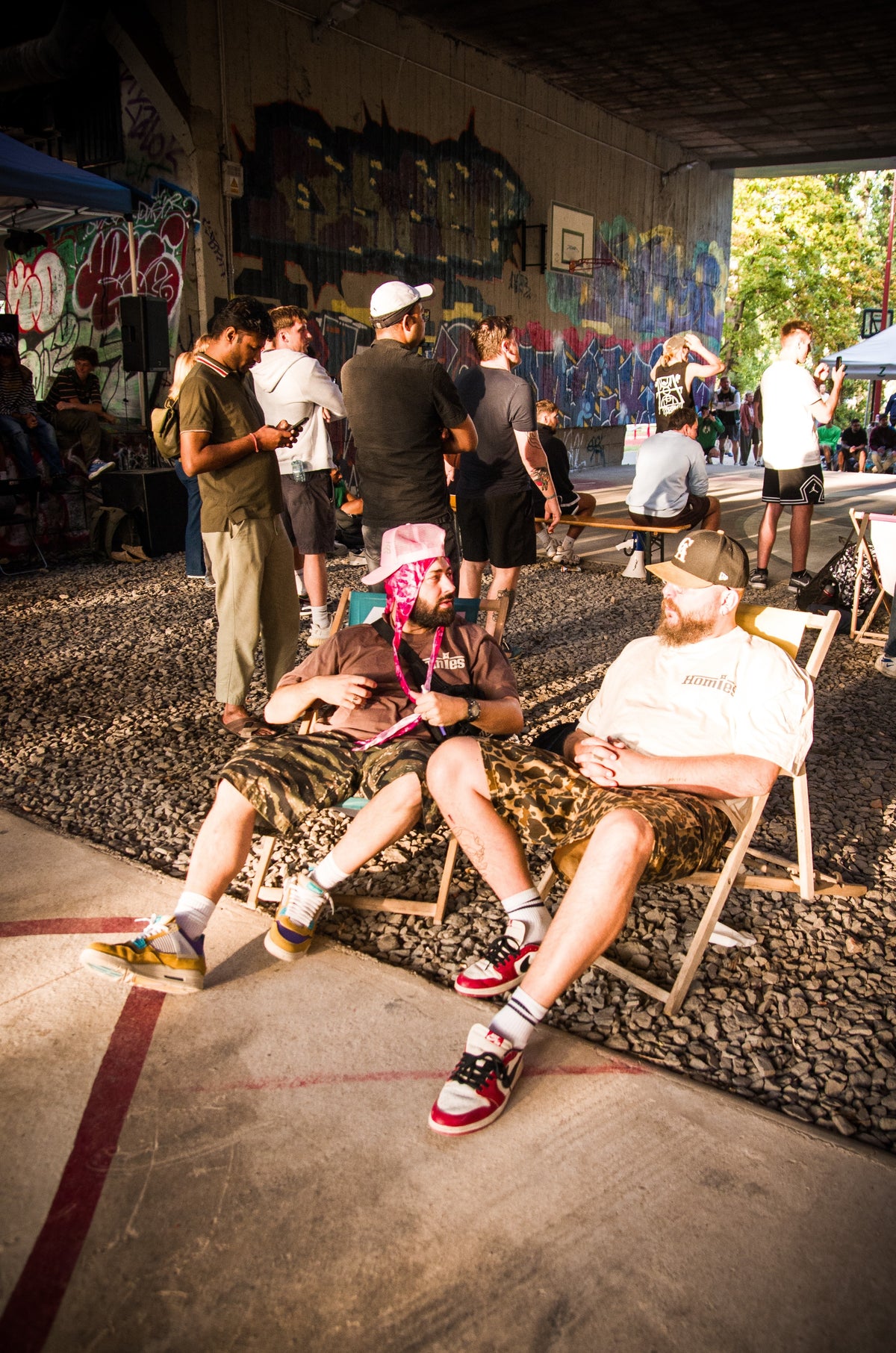 Homies Cargo Shorts A Bathing Lobster Camo