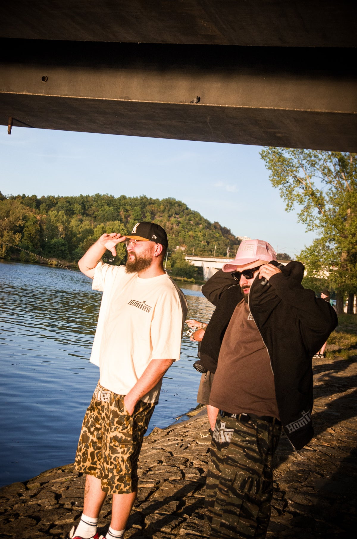 Homies Cargo Shorts A Bathing Lobster Camo