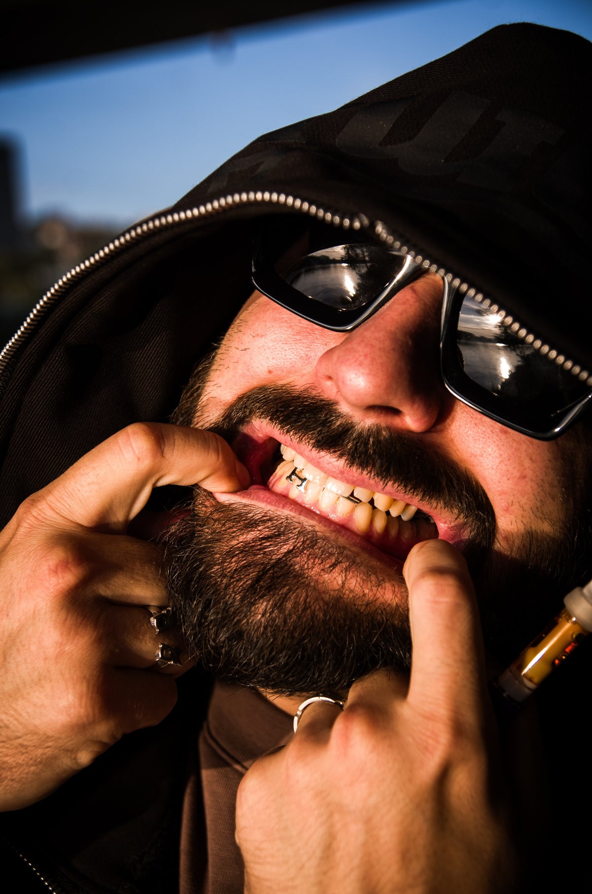 "District 821" Sunglasses Black Homies Edition