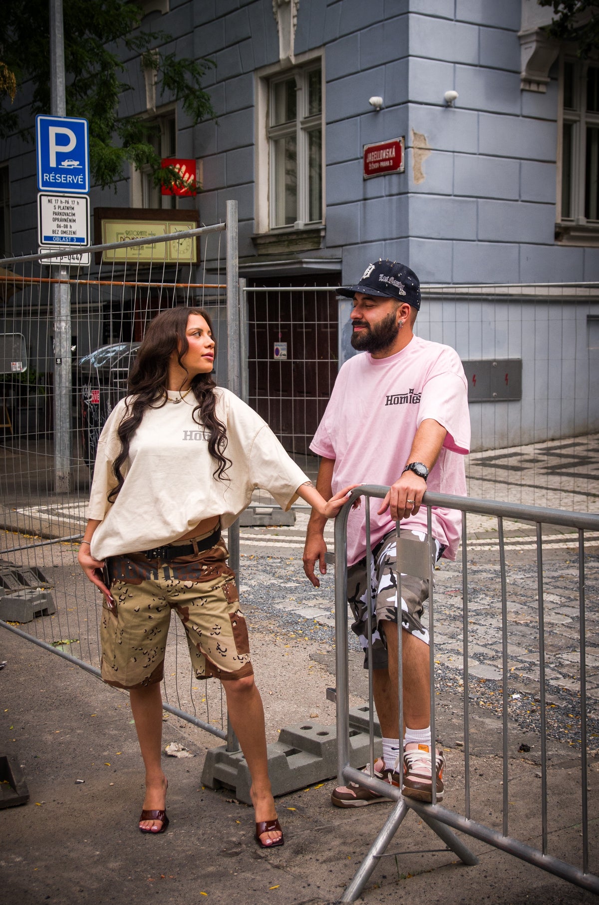 Homies Cargo Shorts Desert Camo