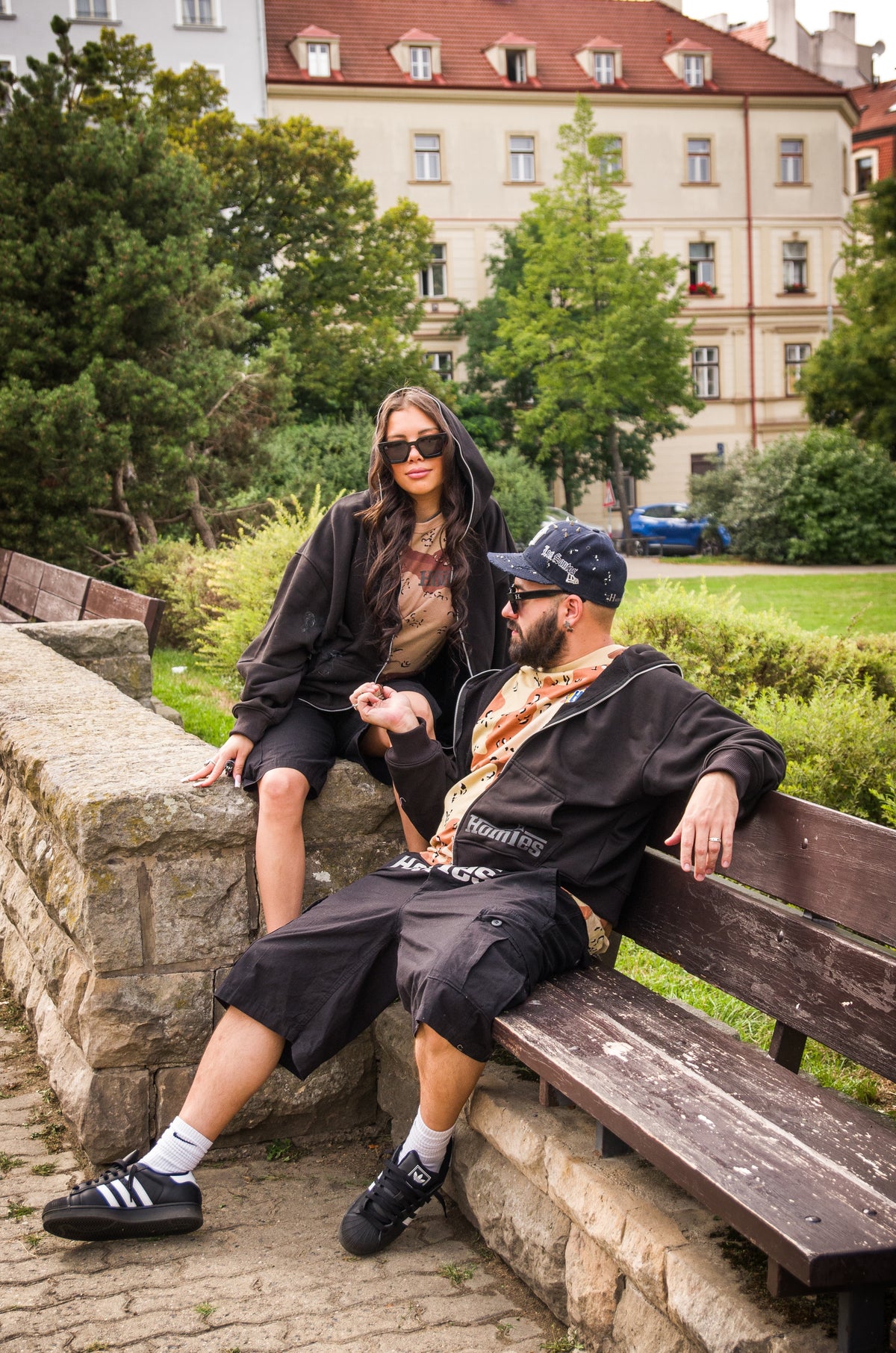 Homies Blackout Fullzip Hoodie
