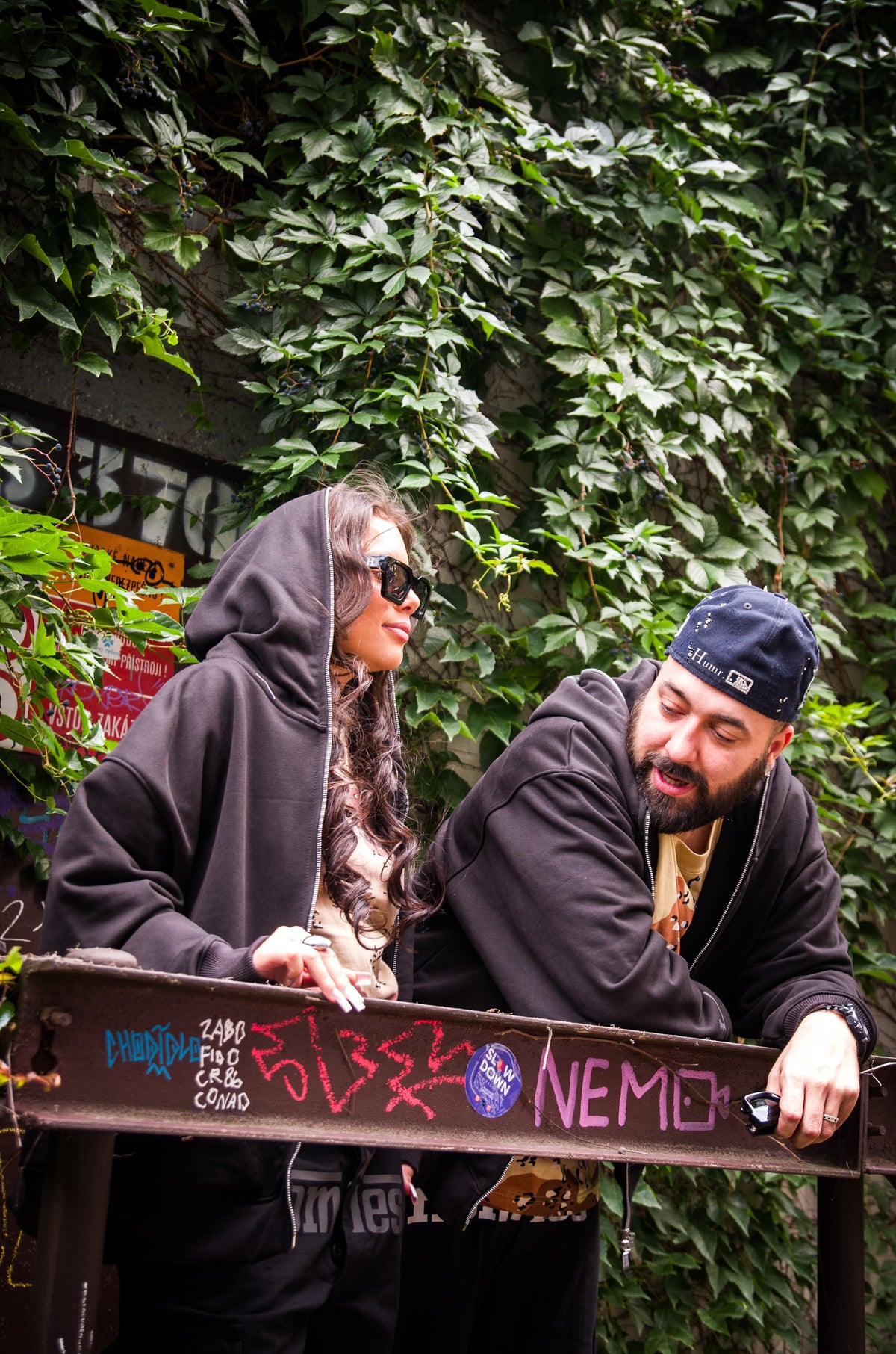Homies Blackout Fullzip Hoodie