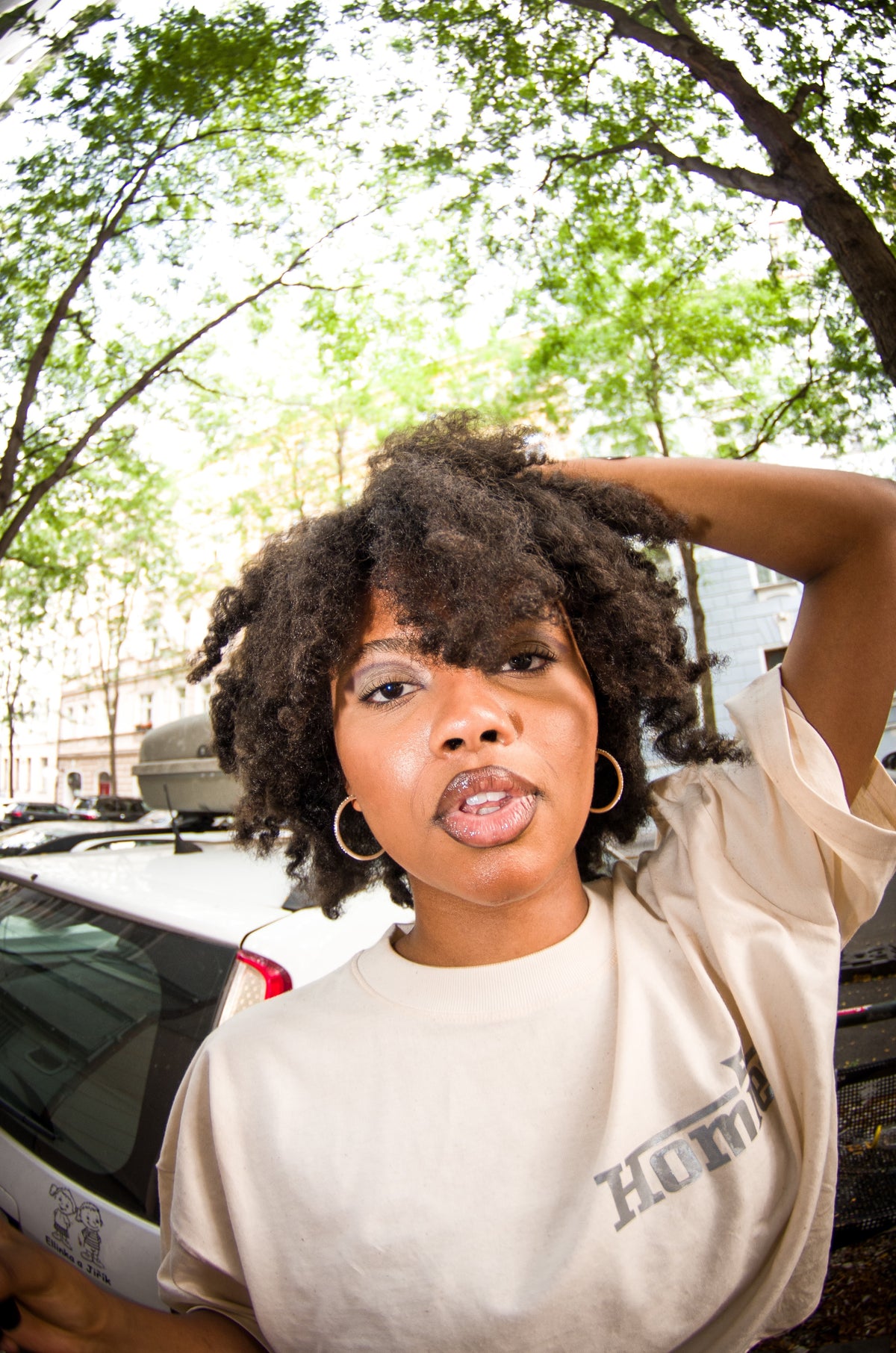 Homies Tee Beige