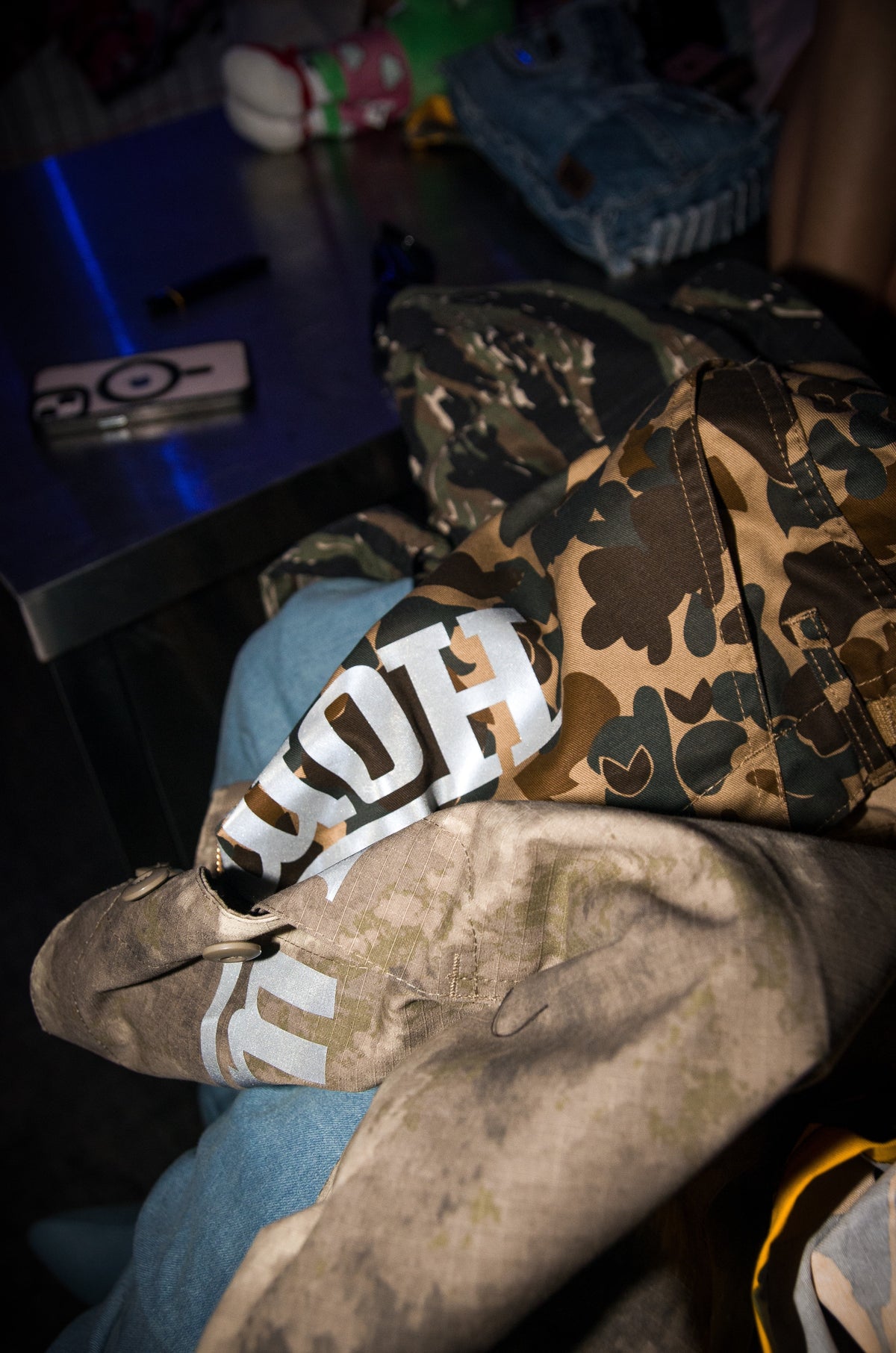 Homies Cargo Shorts A Bathing Lobster Camo