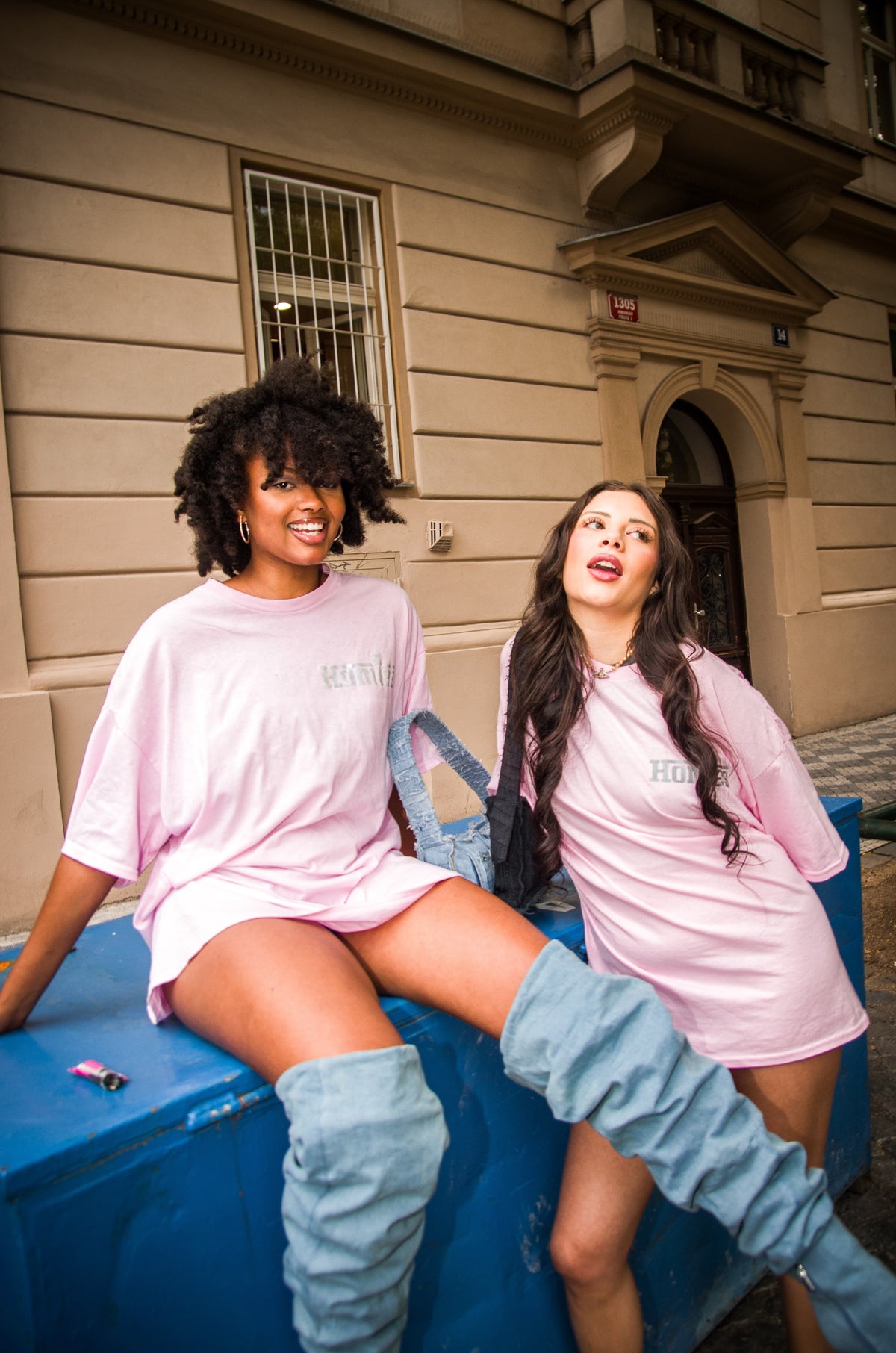 Homies Tee Pink